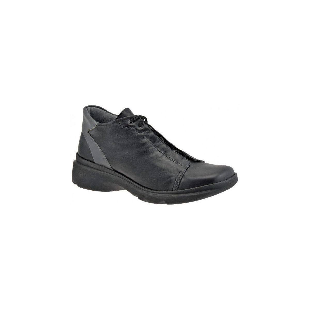 Chaussures Homme Baskets mode Tks Mid Lacci Casual Noir