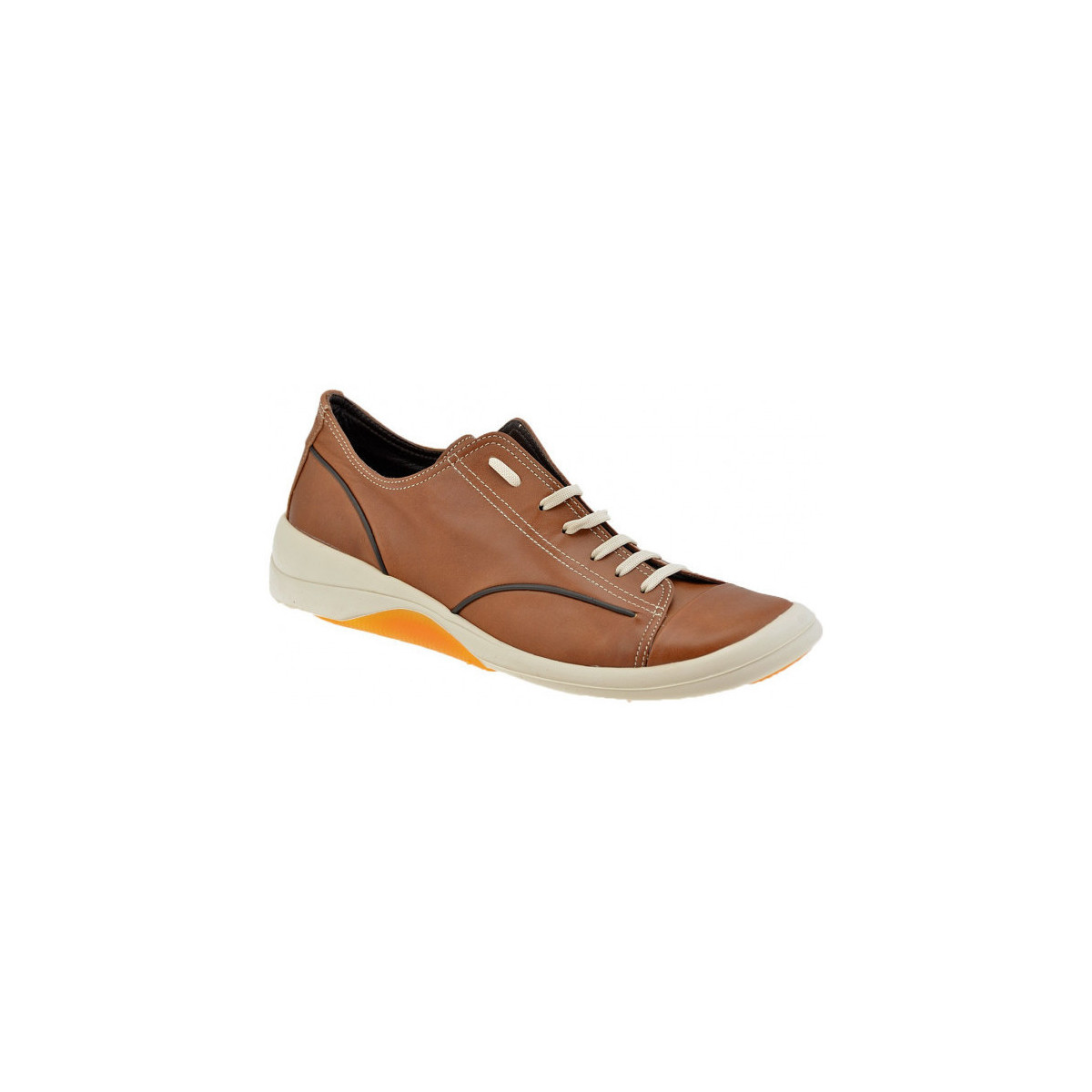 Chaussures Homme Baskets mode Pawelk's 3073 Sneaker Casual Marron