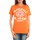 Vêtements Femme T-shirts manches courtes Sweet Company T-shirt Marshall Original M and Co 2346 Orange Orange