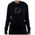 Vêtements Femme T-shirts & Polos Converse Logo Borchiato Noir