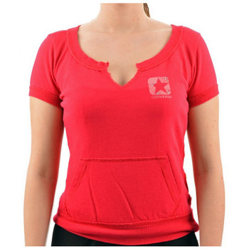 Vêtements Femme T-shirts manches courtes Converse CortaT-shirt Rose