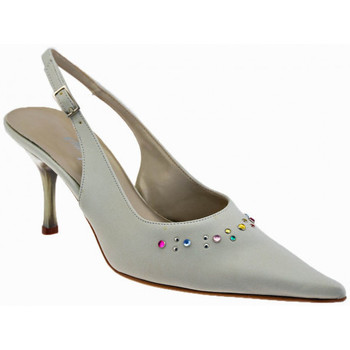 Chaussures Femme Sabots Onde Piane 80PuntatalonstrassFashionShowSabot Blanc