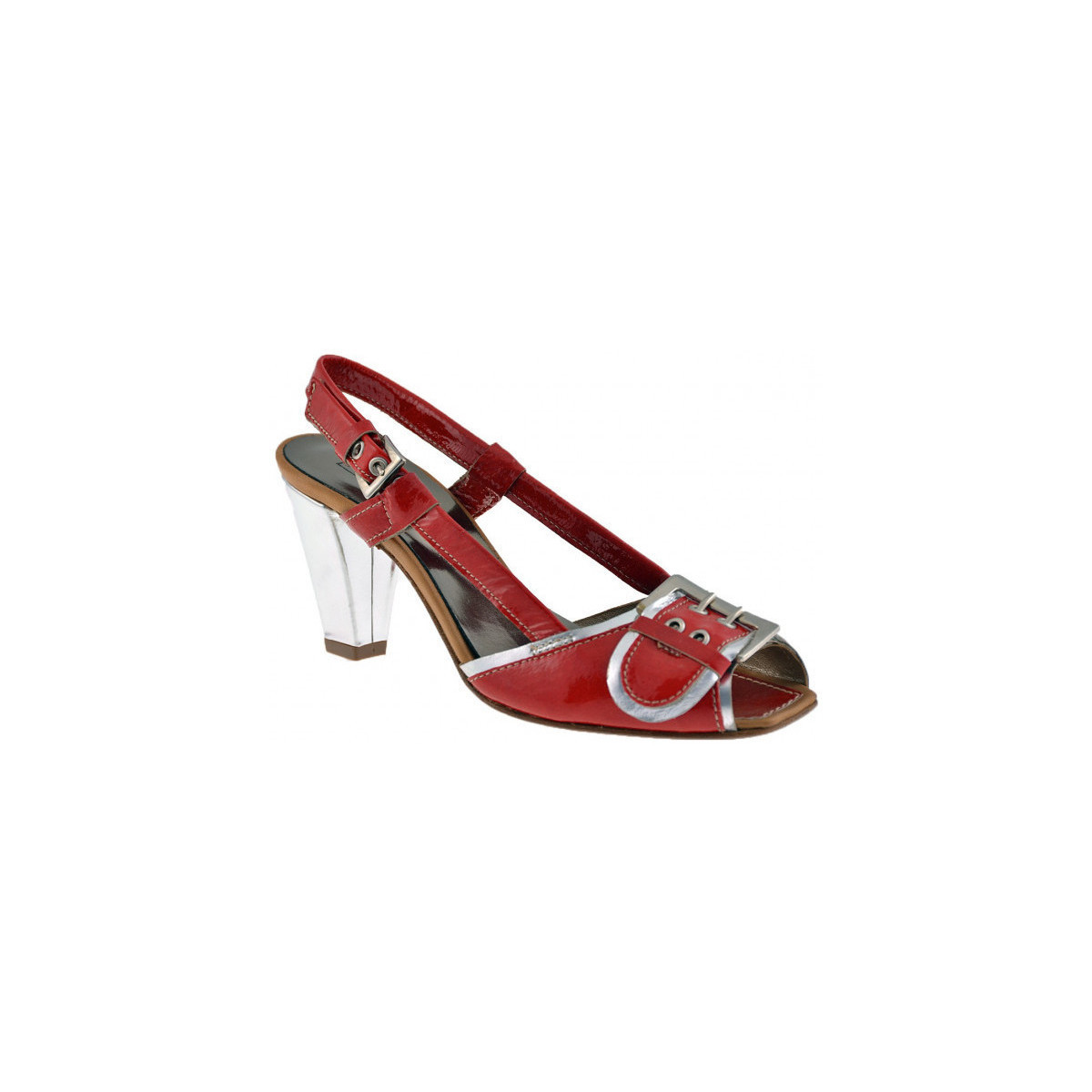 Chaussures Femme Baskets mode Progetto C225talon60 Rouge