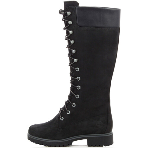Chaussures Femme Bottes Timberland suede Premium 14 Inch - 8167R Noir
