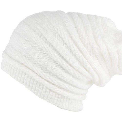Accessoires textile Bonnets Nyls Création Bonnet  Mixte Blanc