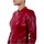 Vêtements Vestes en cuir / synthétiques Giorgio Ansia Waxy Rouge (Zip Argent) Rouge
