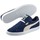 Chaussures Homme Baskets basses Puma Chaussures  Suede Peacoat Bleu Marine - Blanc Bleu marine