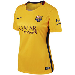 Vêtements Femme T-shirts & Polos Nike FC Barcelona Lady Away Replica 2015/ Jaune