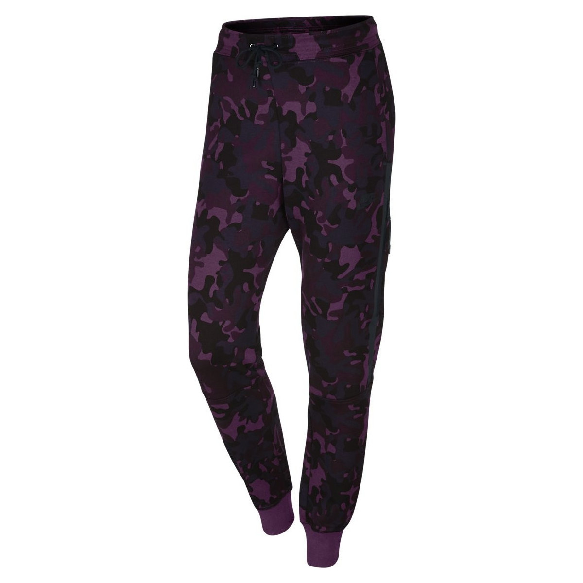 Vêtements Femme Pantalons de survêtement Nike Tech Fleece Camo Violet