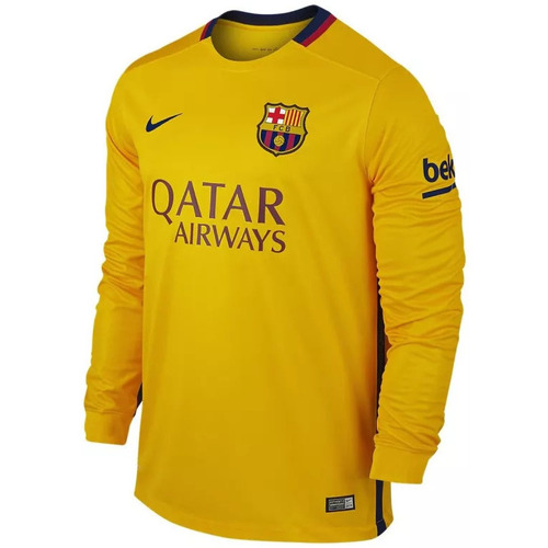 Vêtements Homme T-shirts & Polos plus Nike FC Barcelona Stadium Away 2015/2016 Jaune
