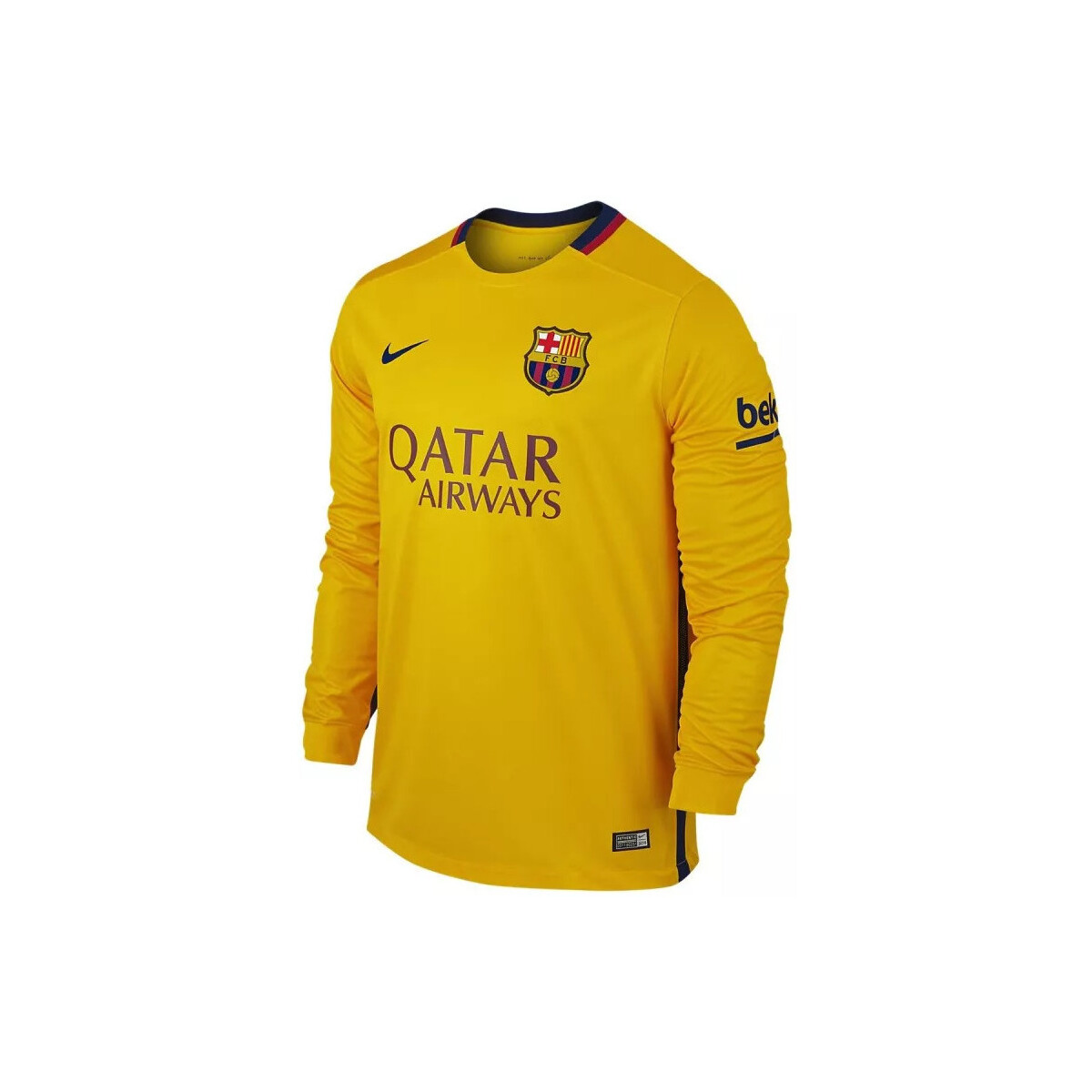 Vêtements Homme T-shirts & Polos Nike FC Barcelona Stadium Away 2015/2016 Jaune