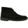 Chaussures Bottes Clarks DESERT BOOT BLACK Noir