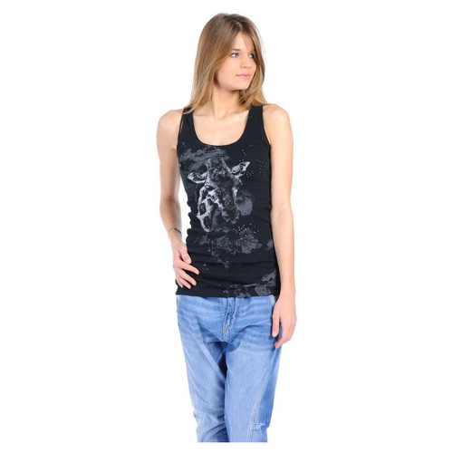 Vêtements Femme T-shirts manches courtes Rich & Royal T-shirt 11q436 Noir Noir