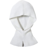 Accessoires textile Femme Echarpes / Etoles / Foulards Petit Bateau Col Capuche Femme en côte perlée Blanc Lait Blanc