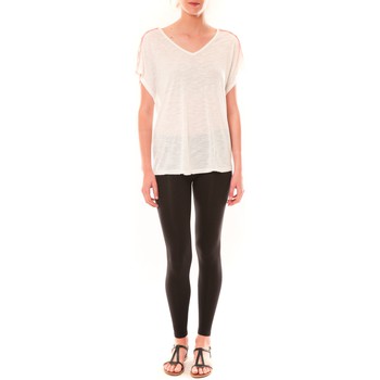 blouses dress code  top m-9388  blanc 