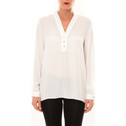 Vêtements Femme Tops / Blouses La Vitrine De La Mode By La Vitrine Blouse M3060 blanc Blanc
