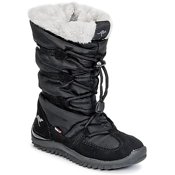 Chaussures Femme Bottes de neige Kangaroos PUFFY III JUNIOR Noir