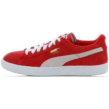Chaussures Enfant Baskets basses Puma puma suede mid embossed pack Rouge