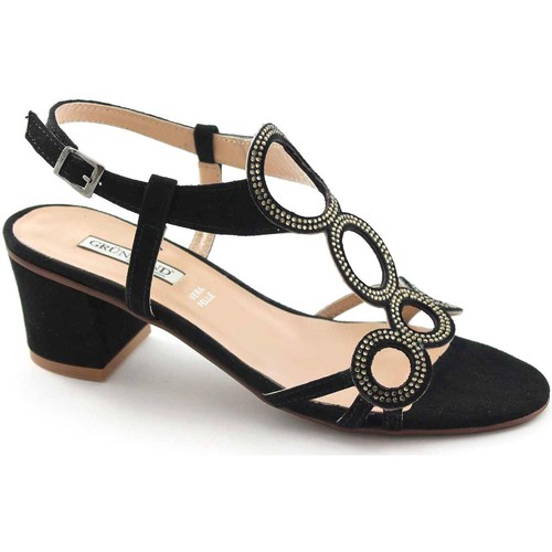 Chaussures Femme Sandales et Nu-pieds Grunland GRU-SA1344-NE Noir