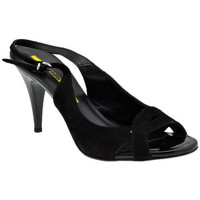 Chaussures Femme Baskets mode Lea Foscati Strap Heel80 Noir