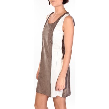 Dress Code Robe Venetie blanc/marron Marron