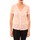 Vêtements Femme Gilets / Cardigans Meisïe Top 50-608SP15 Corail Orange
