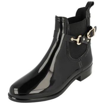 Femme Gioseppo LUTON Noir - Chaussures Bottes de pluie Femme 39 
