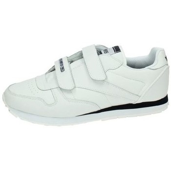 Baskets basses Yumas Bambas velcro foster BLANCO - Chaussures Baskets basses Homme 45 