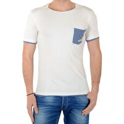 Vêtements Homme T-shirts manches courtes Japan Rags Caska Off Blanc