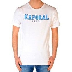 Vêtements Fille T-shirts manches courtes Kaporal Clone Blanc
