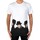 Vêtements Homme T-shirts manches courtes Eleven Paris Rund White Blanc