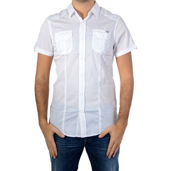 Vêtements Homme Chemises manches longues Kaporal 71677 Blanc