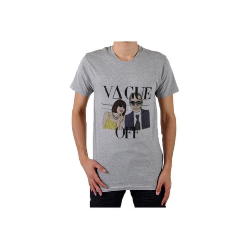 Vêtements Homme T-shirts manches courtes Eleven Paris T-Shirt Eleven Vogoff Chiné Gris