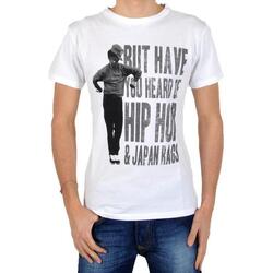 Vêtements Homme T-shirts manches courtes Japan Rags Hip Hop Blanc