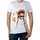 Vêtements Homme T-shirts manches courtes Eleven Paris Wayn Lil Wayne Blanc