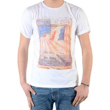 Vêtements Homme T-shirts manches courtes Joe Retro Treet Blanc