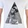 Vêtements Homme T-shirts manches courtes Eleven Paris Tralif M Wiz Khalifa Blanc