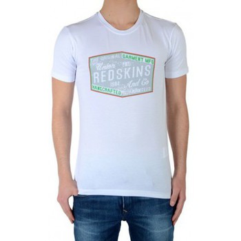Vêtements Fille feather necklace logo T-shirt Redskins Creg Blanc