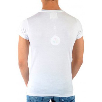 Vêtements Enfant T-shirts manches courtes Eleven Paris 42688 Blanc