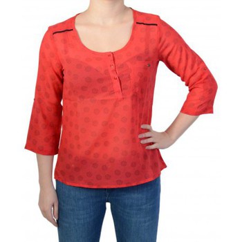 Vêtements Femme T-shirts & Polos Kaporal Chemise Nawel Hibiscus Rouge