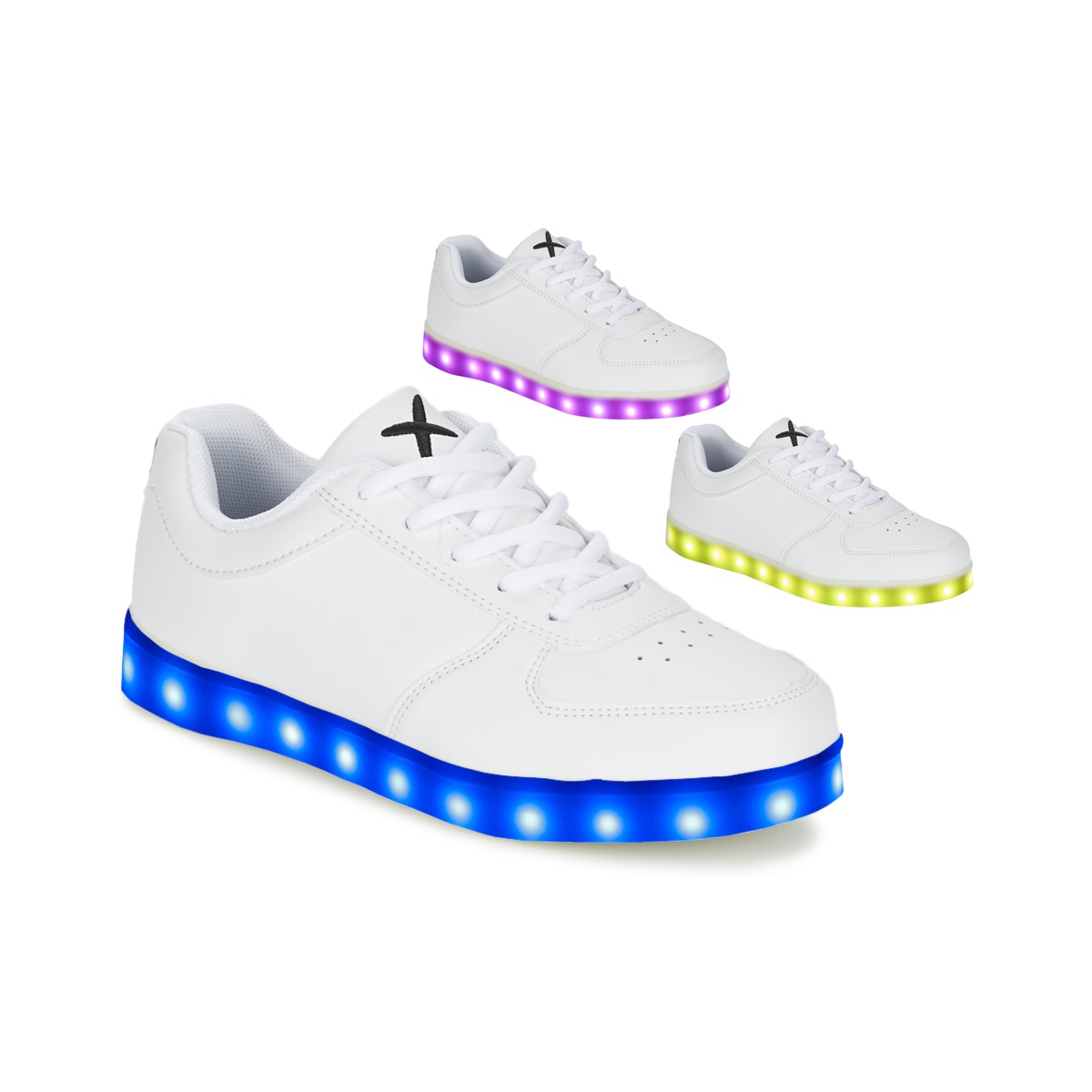 Chaussures Baskets basses Wize & Ope THE LIGHT Blanc