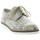 Chaussures Femme Derbies Elizabeth Stuart Derby cuir croco Argenté