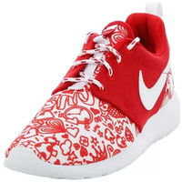 Chaussures Fille Baskets basses Nike Roshe One Print Junior Rouge