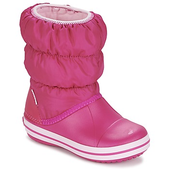 Chaussures Fille Bottes de neige Crocs WINTER PUFF BOOT KIDS Rose
