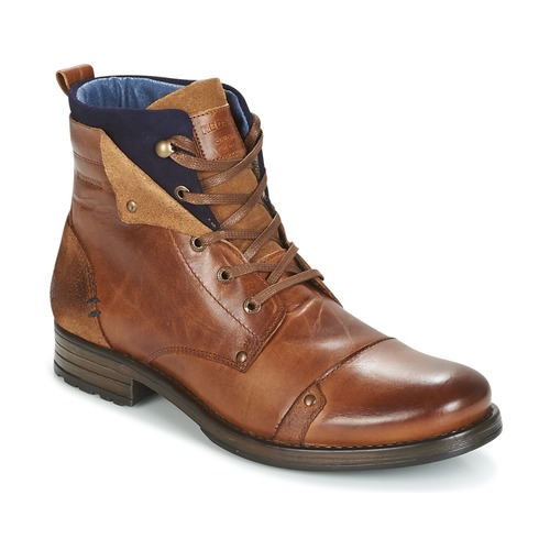 Chaussures Homme Boots plus Redskins YEDES Cognac