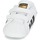 Chaussures Enfant Baskets basses adidas Originals SUPERSTAR CRIB Blanc