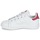 Chaussures Fille Baskets basses adidas Originals STAN SMITH EL C Blanc / rose