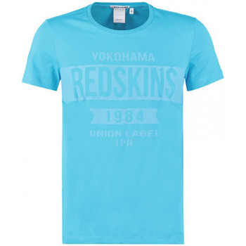 Vêtements Homme T-shirts manches courtes Redskins T-Shirt Homme Sofcal Turquoise Bleu