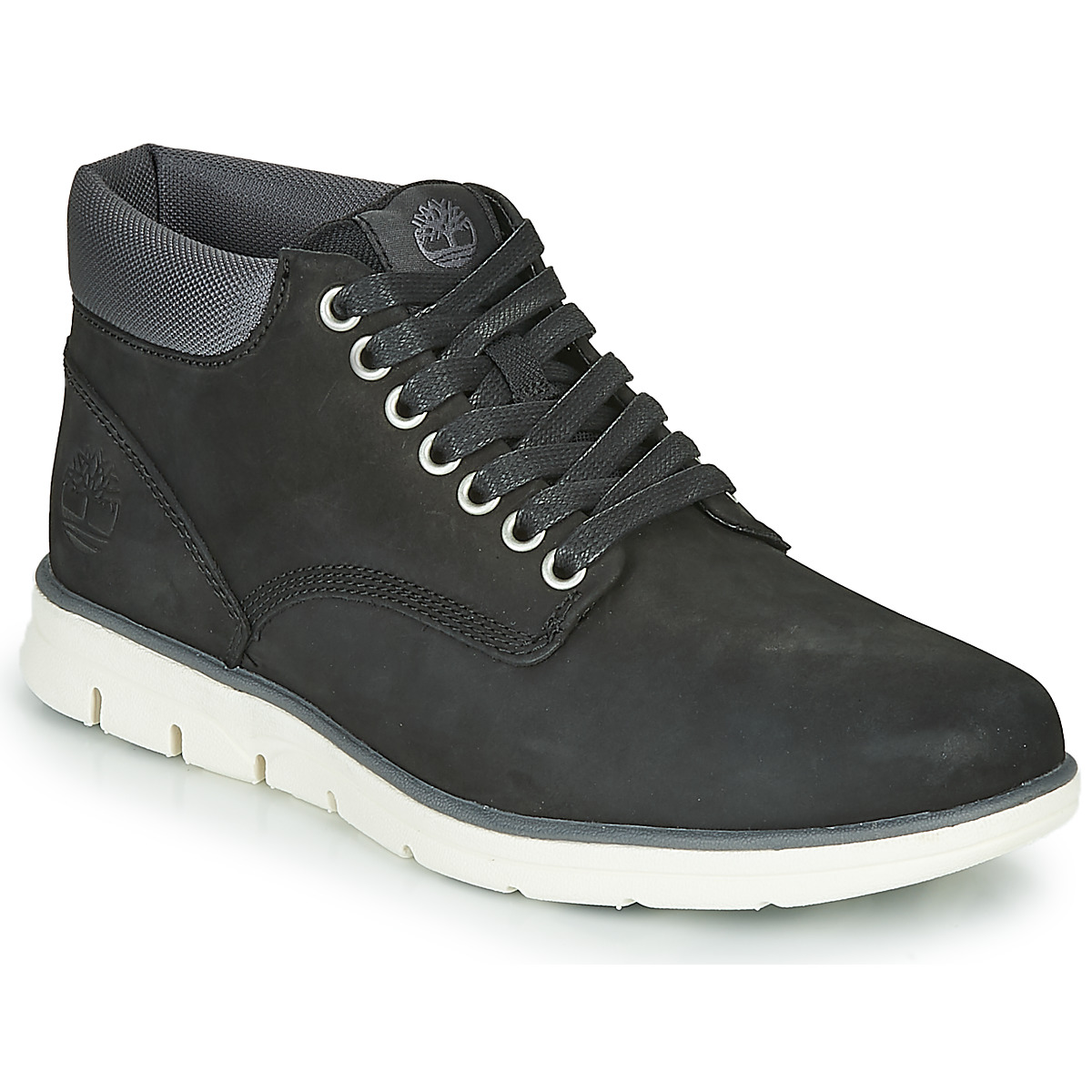 Chaussures Homme Baskets montantes TB0A2GV33581 Timberland BRADSTREET CHUKKA LEATHER Noir