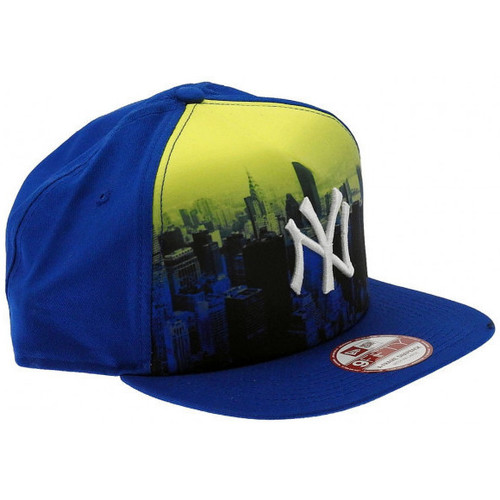 Craig Green drawstring-fastening bucket hat Casquettes New-Era Cap City NY Bleu